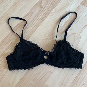 black bra